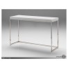 Kubo Sofa Table High Gloss White - Lifestyle - Kubo Sofa Table High Gloss White - Lifestyle