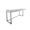 Palco Sofa Table High Gloss White - Angled View - Palco Sofa Table High Gloss White - Angled View
