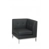 Wall Street Corner Chair - Black - Wall Street Corner Chair - Black