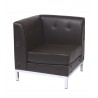 Wall Street Corner Chair - Espresso - Wall Street Corner Chair - Espresso