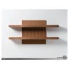Cargo Wall Shelf Natural Walnut - Mounted - Cargo Wall Shelf Natural Walnut - Mounted