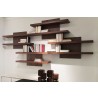 Cargo Wall Shelf Natural Walnut - Angled View - Lifestyle - Cargo Wall Shelf Natural Walnut - Angled View - Lifestyle