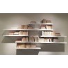 Cargo Wall Shelf High Gloss White - Lifestyle - Cargo Wall Shelf High Gloss White - Lifestyle