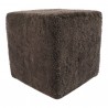 Moe's Home Collection Shepherd Wool Stool - Grey - Moe's Home Collection Shepherd Wool Stool - Grey