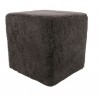 Moe's Home Collection Shepherd Wool Stool - Dark Grey - Moe's Home Collection Shepherd Wool Stool - Dark Grey