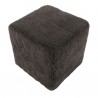 Moe's Home Collection Shepherd Wool Stool - Dark Grey - Moe's Home Collection Shepherd Wool Stool - Dark Grey