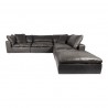 Moe's Home Collection Clay Dream Modular Sectional Sofa Nubuck Leather - Moe's Home Collection Clay Dream Modular Sectional Sofa Nubuck Leather