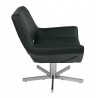 Yield 31" Modern Lounge Chair - Black - Yield 31" Modern Lounge Chair - Black