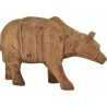 Wooden Grizzly Bear - Right Side - Wooden Grizzly Bear - Right Side